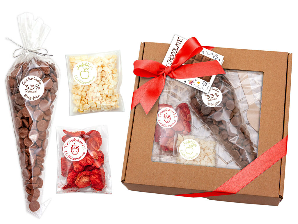 Upominek firmowy – zestaw DIY z instrukcją i personalizowanym karnetem reklamowym